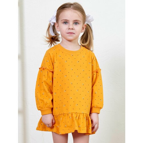 фото Платье takro, размер 28 (98-104) 3-4 года, желтый, оранжевый