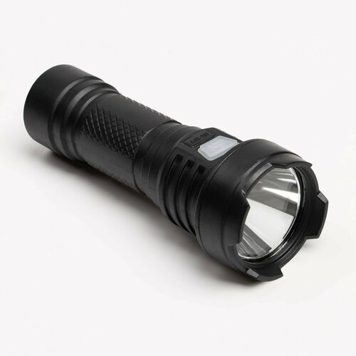 фото Фонарь ручной аккумуляторный, 800 мач, 3 вт, led, 3 режима, usb россия