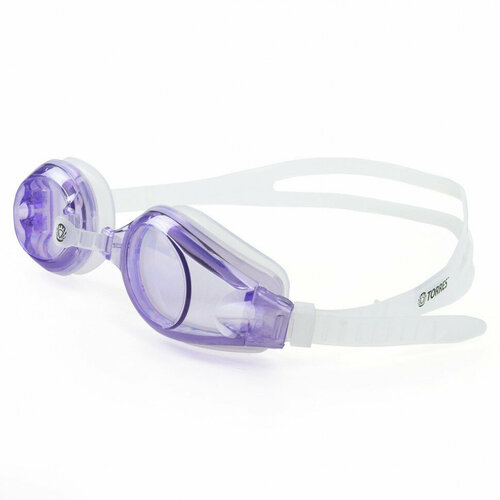 фото Очки для плавания torres fitness, sw-32213vl, фиолетовые линзы, фиолетовая оправа