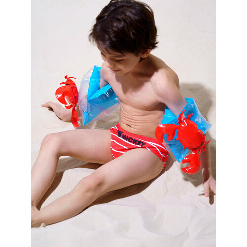фото Нарукавники для плавания для мальчика, 2 шт. в комплекте playtoday, размер 16*13*10 см, красный