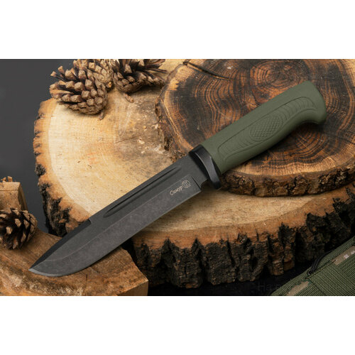 фото Нож "самур" aus-8, хаки, черный, эластрон кизляр