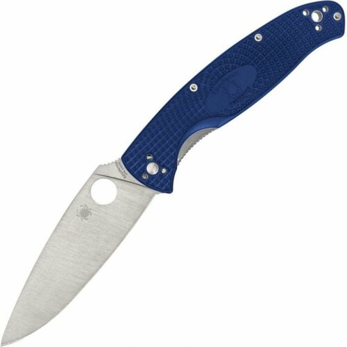 фото Нож складной spyderco sc142pbl resilience, s35vn blade, blue handle