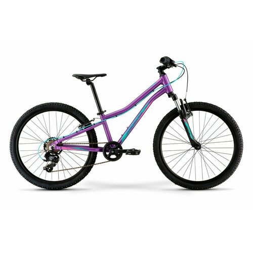 фото Подростковый велосипед merida matts j.24 eco, год 2022, цвет фиолетовый-розовый
