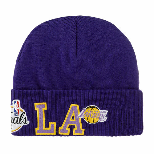 фото Шапка mitchell & ness, размер onesize, фиолетовый