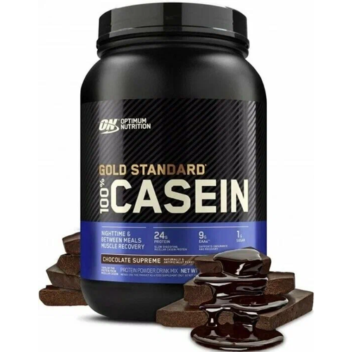 фото Протеин optimum nutrition 100% casein gold standard, 909 гр., шоколад суприм