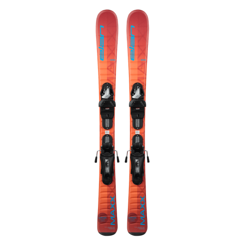 фото Горные лыжи детские с креплениями elan maxx orange jrs (23/24), 140 см