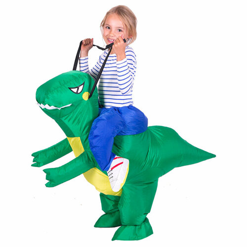 фото Костюм карнавальный наездник на динозавре детский нет бренда