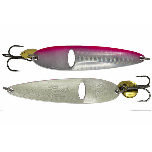 фото Блесна колеблющаяся luremax rush 80мм, 22 г, 21, red eye