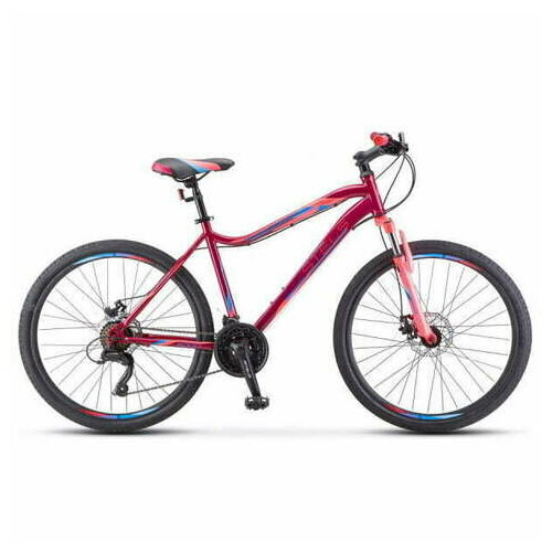 фото Велосипед stels miss-5000 md v020 вишнёвый/розовый (lu096322)