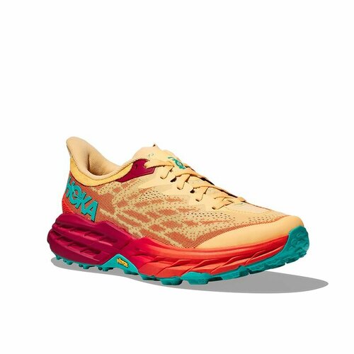 фото Кроссовки hoka speedgoat 5, полнота d, размер us9.5d/uk9/eu43 1/3/jpn27.5, розовый, коралловый