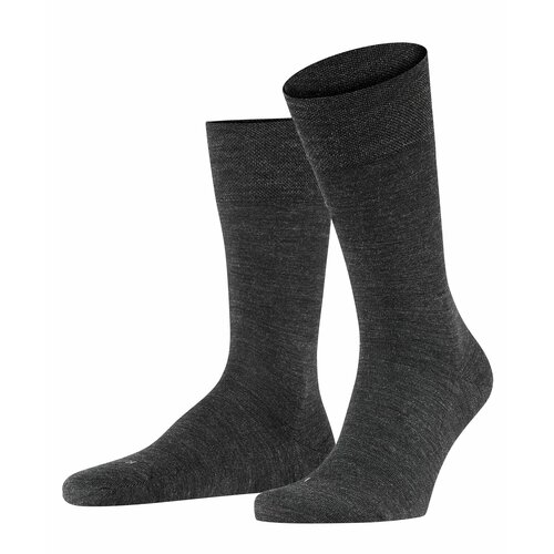 фото Мужские носки falke, 1 пара, размер 43/46, серый