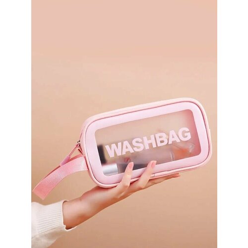 фото Косметичка 9.5х14.5х24.5 см, розовый washbag