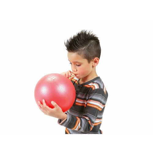 фото Мяч для дыхательной гимнастики "over ball" красный orto