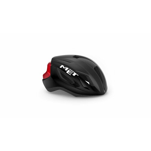 фото Велошлем met strale (black/metallic red, m, 2023 (3hm107ce00mnr4)) met helmets