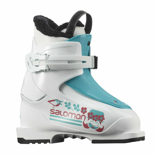 фото Горнолыжные ботинки salomon t1 girly white/scuba blue