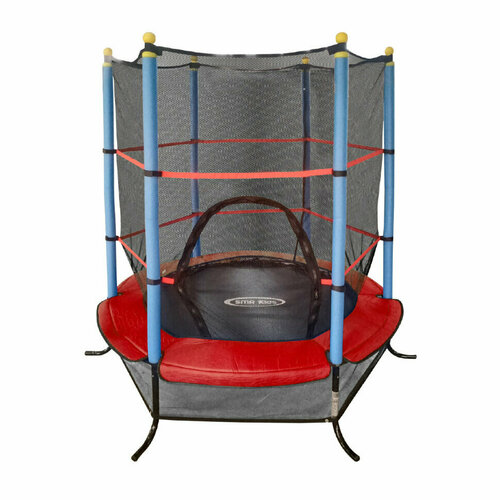 фото Батут детский dfc smrkids 55" с сеткой, red