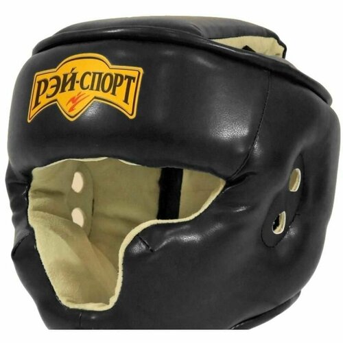 фото Ш4ив шлем тренировочный мехико-1, иск. кожа, размер м (цвет черный) рэй-спорт