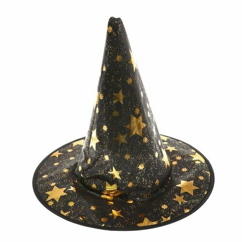 фото Карнавальная шляпа со звёздами, 38 × 38 см (комплект из 8 шт) нет бренда