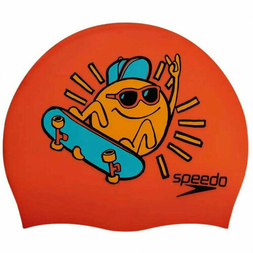 фото Шапочка для плавания детская speedo boom silicone cap jr, силикон