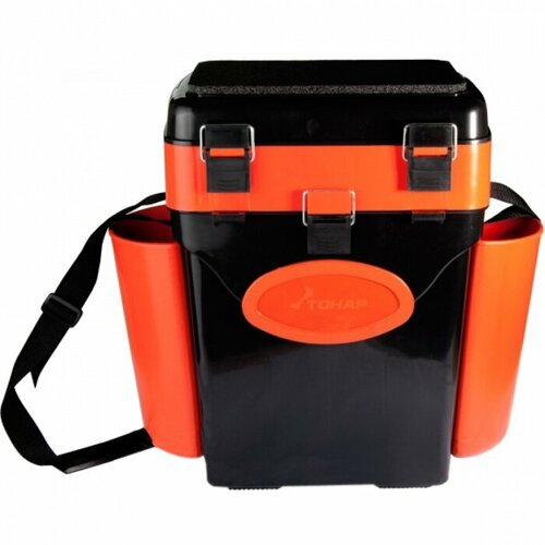 фото Ящик зимний тонар helios fishbox (10л) оранжевый