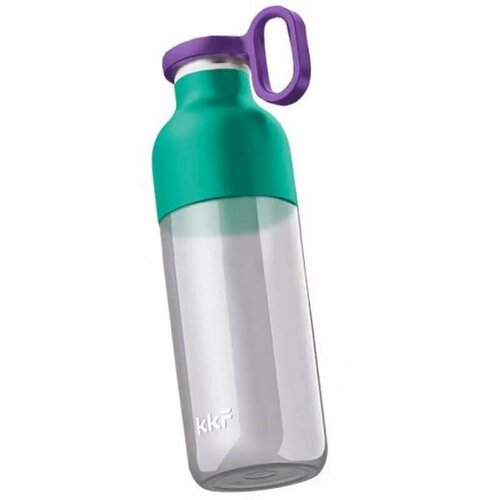 фото Бутылка kiss kiss fish meta sports water bottle with handle 690ml green p-u69ws-050-wh