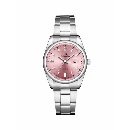 фото Наручные часы iik collection iikgb980pink, розовый, серебряный