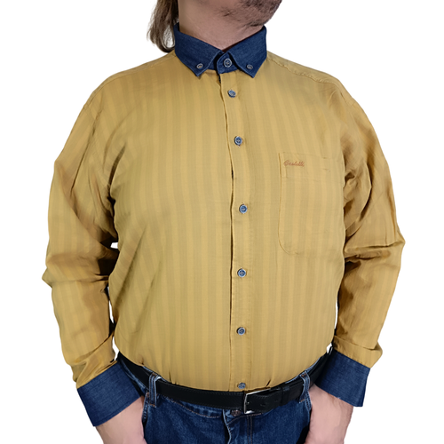 фото Рубашка castelli, размер 4xl, желтый