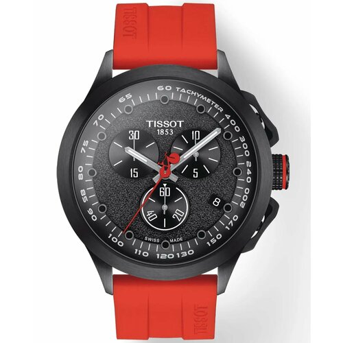 фото Наручные часы tissot t1354173705104, красный, черный