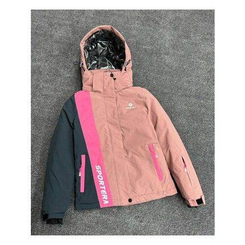 фото Куртка, размер 158, розовый, синий ds fashion