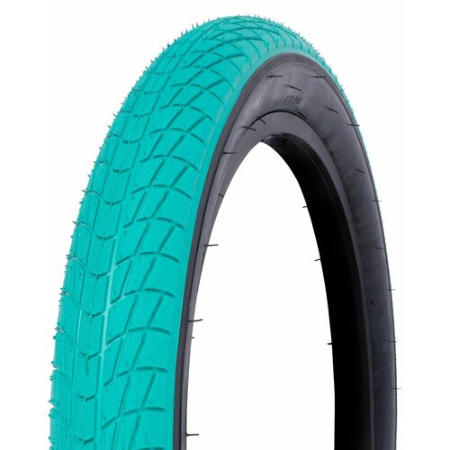 фото Покрышка для велосипеда bmx wd p-1023 20"х2.35" бьянчи/черный techteam