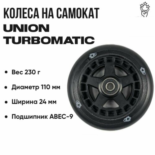 фото Колесо для трюкового самоката union turbomatic pro union scooters