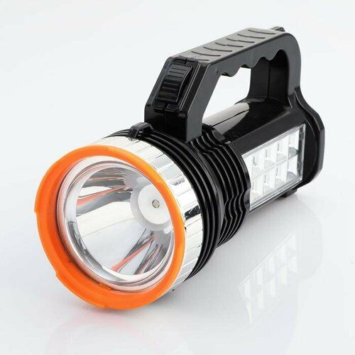 фото Фонарь прожекторный аккумуляторный, 1200 мач, 11 led, 2 режима, 17 х 9.5 х 7.3 см, синий (комплект из 2 шт) нет бренда