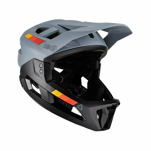 фото Велошлем подростковый leatt mtb enduro 2.0 junior helmet (titanium, xs, 2023 (1023015001))