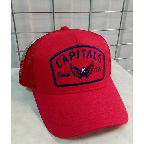 фото Для хоккея вашингтон кэпиталс кепка летняя бейсболка хоккейного клуба washington capitals ( сша ) красная