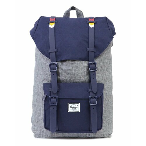 фото Рюкзак herschel little america mid 10020 (raven/chev 17 l)