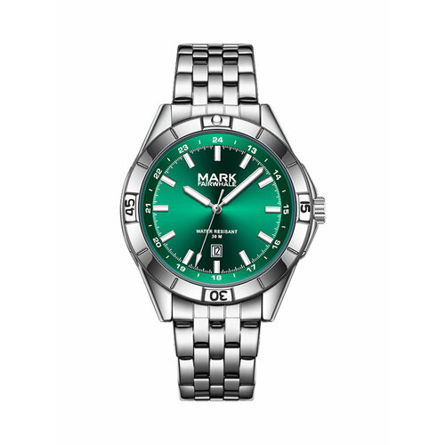 фото Наручные часы fairwhale fw5810green, зеленый, белый