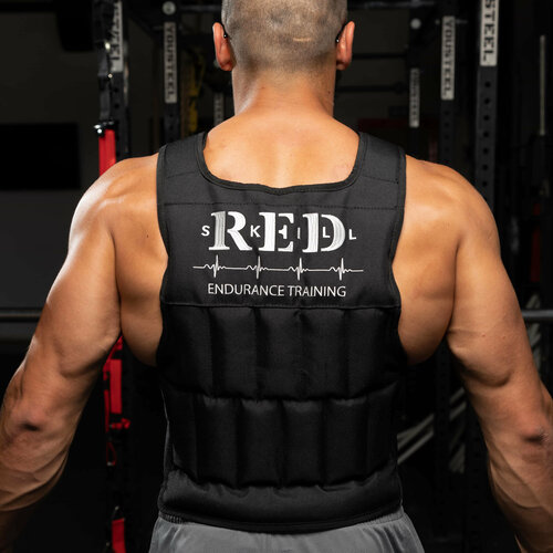фото Жилет утяжелитель для функциональных тренировок red skill, 10 кг, с грузами