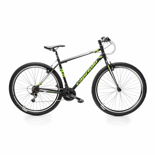 фото Велосипед capriolo level 9.0 29' (2023) (велосипед capriolo mtb level 9.0, рама алюминий 19', колёса 29' (чёрный-зелёный), 919547-19)