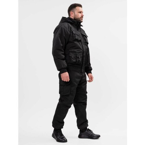 фото Горка из рипстопа - костюм с защитой от холода до -35°с, черный, модель №5, 56/58 размер sport collection
