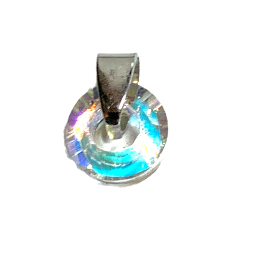фото Подвеска ring, кристаллы swarovski, серебряный, бесцветный my lollipop