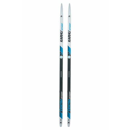фото Беговые лыжи karhu centra optigrip, 183 см, white/black/blue