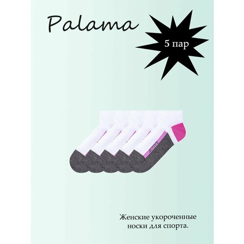 фото Носки palama, 5 пар, размер 35-37, розовый