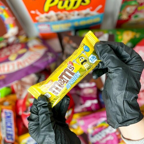 фото Протеиновые батончики m&m's