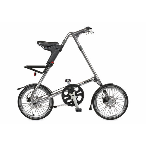 фото Складной велосипед strida sx серебристый металлик