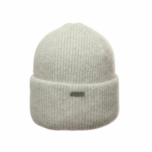 фото Шапка бини андерсен, размер 52-54, серый
