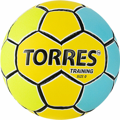 фото Гандбольный мяч torres training 0 (mini) h32150 арт. h32150 р.0 желтый/голубой