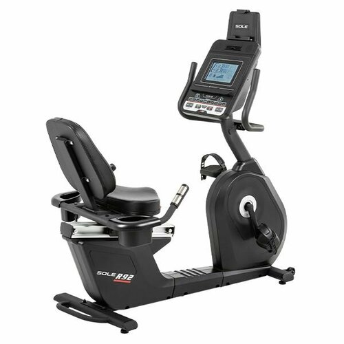 фото Горизонтальный велотренажер sole r92 (2023) sole fitness