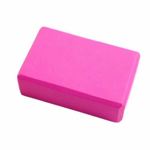 фото Блок для йоги yogastuff 23*15*7.5 см, розовый