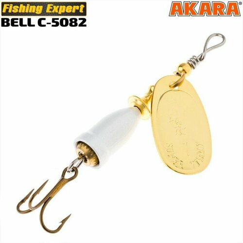 фото Блесна вращающаяся akara c-5082, 8 г, цвет 003/sil (комплект из 4 шт)