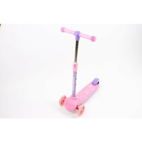 фото Самокат детский №777-24 трехколесный/коробка/59*17*31 игродом